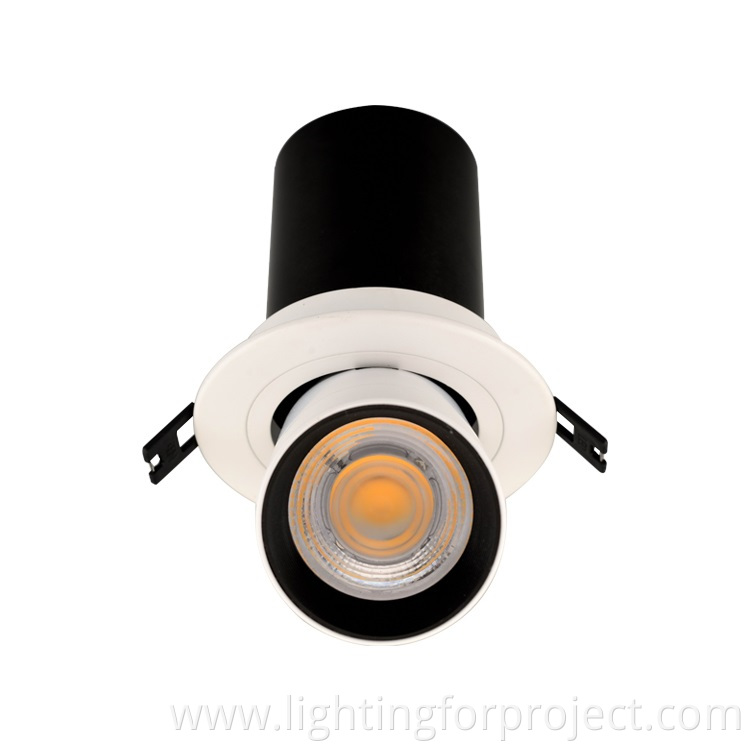 Commercial lighting rotated LED IP20 Aluminum Ceiling downlight